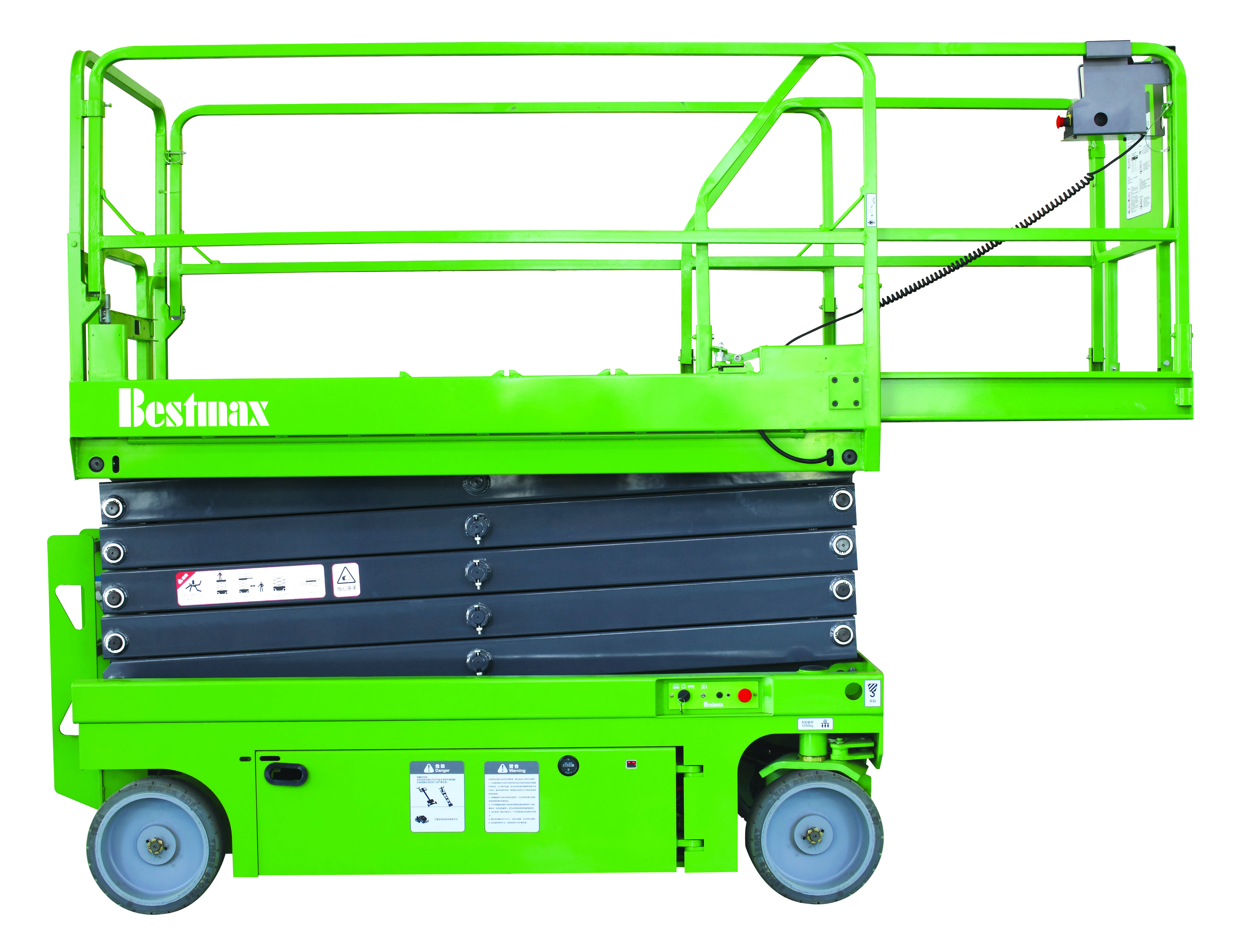 Hydraulic Self Propelled Scissor Lift Electric X-lift 8 Meters 450Kg Loading Capacity