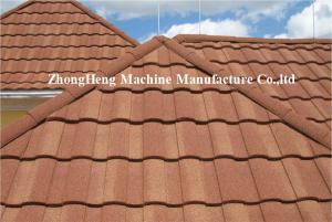 Quality Aluminum Coils Stone Coated Roof Tile Machine For Classic Tiles 315 Ton capacity wholesale