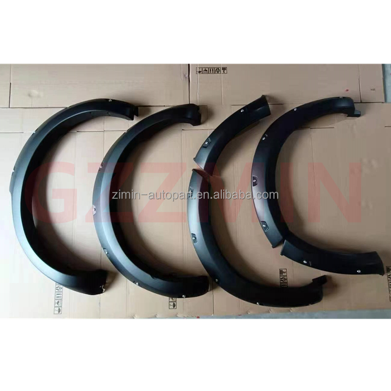 LED Light Design ABS Plastic Wheel Fender Flare For NP300 Navara 2021