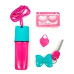 Pink Girl Color Promotional Plastic Toys Glasses Frame Width 90mm Lens Height