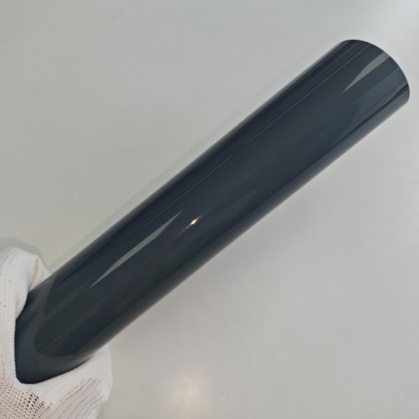 Self Healing Headlight Paint Protection Film PPF 7.5mil Light Black Color Change