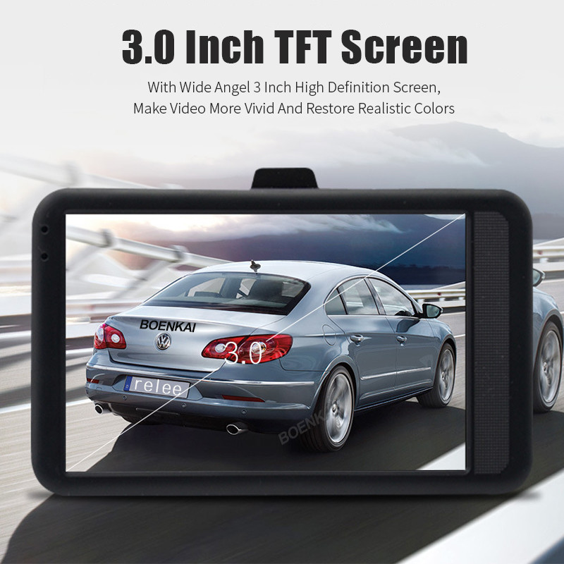 CMOS 1080P DVR Vehicle Full HD Rear View Mirror Recorder 140 degree