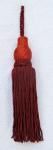 Fashionable Decoration 4" Chainette Rayon Tassels with 4" Loop