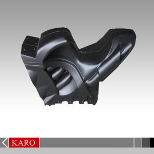 Quality Customized black molded plastic injection parts wholesale