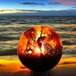 3mm Thick Outdoor Wood Burning Fireplace - Easy Assembly Required