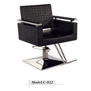 Quality hair salon chair,hair dressing chair, stainless steel armrest chair hydraulic chair C-022 wholesale