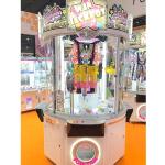 Arcade Coin Operated Claw Candy Grabber Machine For Kids White Color