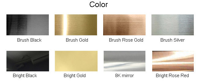 Stainless Steel SS304 U Channel Strip 8K Mirror Finish For Wall Border Decoration