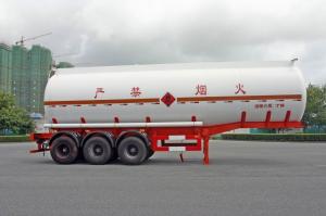 Quality Custom 38cbm 3axle Chemical Liquid Tank Truck / Aluminum Fuel Transport Trailers wholesale