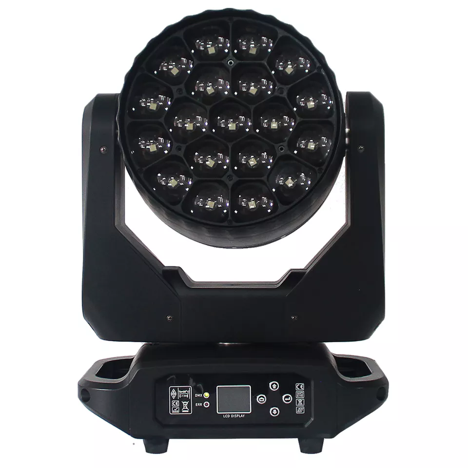 19x40W RGBA 4 in 1 LED Moving Head Beam Light with CCT 2800K/3200K/4200K/5200K/7200K