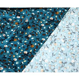 Quality Cartoon Flower Korean Velvet Fabric 150gsm 75D 72F wholesale