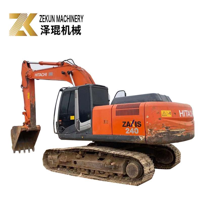 4001-6000 Working Hours Hitachi ZX240-5 Crawler Excavator with Other Hydraulic Valve