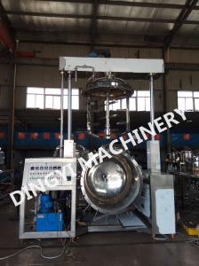 Quality High Viscosity Cream Vacuum Homogenizer Mixer Steam Heating 15KW Emulsifying Motor wholesale