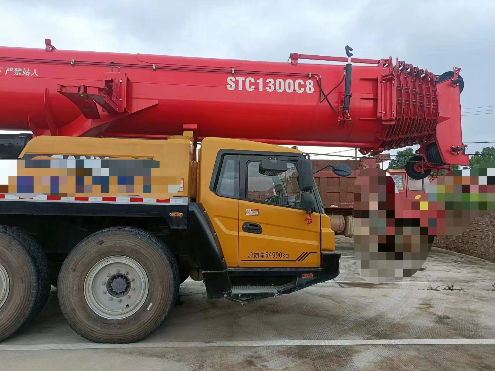 Hydraulic Straight Arm Mobile Truck Crane 130 Tons Max Working Height 45.5 Meters Direct Source 2023 Year Production