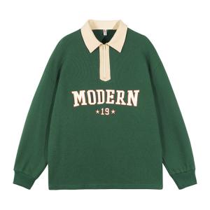 Quality Cute Embroidered Sweatshirts 380g Customized Polyester Anti Wrinkle wholesale