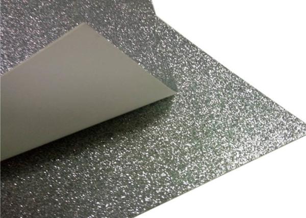 Children ' S Toy Paperboard Silver Glitter Paper / Sparkle Craft Paper For
