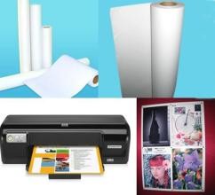 RC Large Format Printer Paper Roll 260gsm Luster Surface Finish 44 " 50 " 60 " * 30m OEM