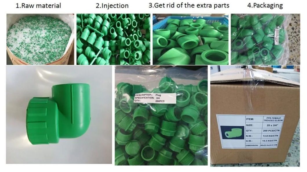 High Quality PPR Reducer with PPR Pipe Fittings