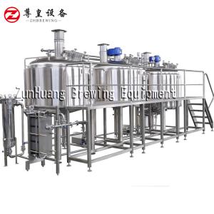 Quality 1000L - 2000L Commercial Beer Brewing Equipment For Micro Brewery Beer Factory wholesale