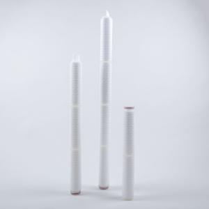 Quality 1μM 40&quot; PP Pleated Filter Cartridge For Pharmaceutical Water Liquid Prefiltration wholesale