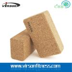 hard and strong Eco cork yoga block