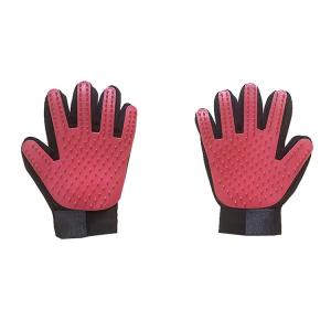 Quality Pet Hair Remover Glove Pet Grooming Glove Brush Deshedding Glove For Dogs And Cats wholesale