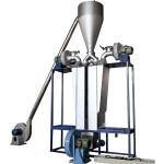 HDPE Bottle Cleaner Machine Automatic Plastic Bottle Crusher For Recycling
