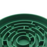 Silicone Dog Slow Feeder Food Grade Purple Green Slow Eating Dog Bowl