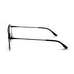 FM7113 Womens Round Stainless Steel Optical Frames with 145mm Temple Length