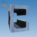 Customized UPVC Building Materials UPVC Construction U Channel Profiles