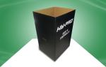 Print Recylable Cardboard Dump Bins Retail Display Bins Assemble