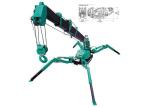 industrial Single Cylinder Air Cooling 1700kg Mini Crawler Crane