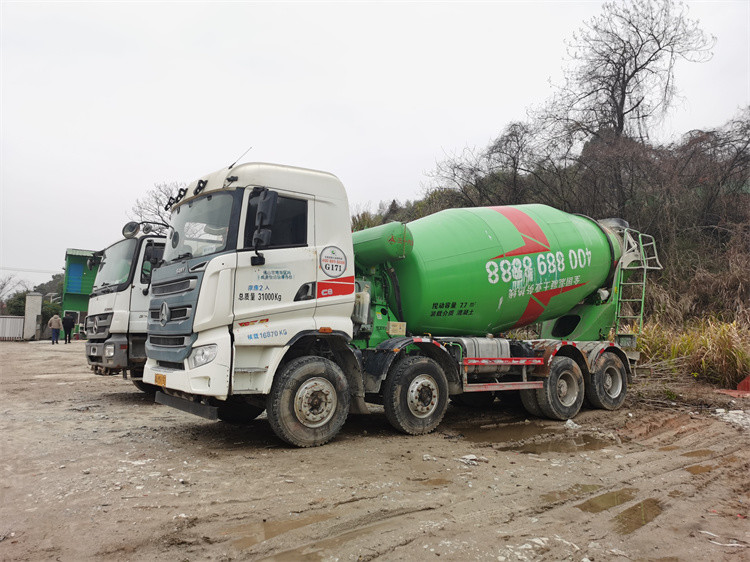 2020 Used Mixer Truck 350 KWh Total Energy Storage