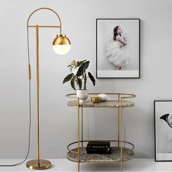 Adjustable Gold Home Decor Floor Stand Lights For Living Room Marie Adjustable