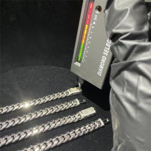 Quality Custom Name Moissanite Cuban Link Bracelet S925 Sterling Silver Vvs Diamond Necklace wholesale