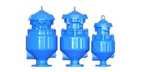 Quality Flange Type Combination Sewage Air Release Valve Full Flow Area Single Body Available wholesale