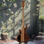 Custom Grand Mark King Deluxe Style Burst Neck Through Body 4 Strings Electric