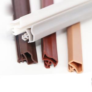 Quality Aluminum Wooden Door Seal Strip with Silicone TPE PVC Material and ISO9001 Certificate wholesale