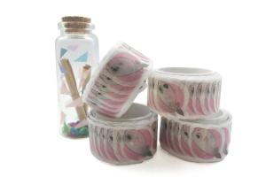 Quality DIY Scrapbooking Pink Sea Lion 65g Washi Tape Stickers wholesale
