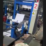 Used Plastic Woven Bags OPP Film Double Sided Automatic Plate Coating Laminating