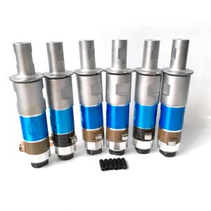 Vibrator Ultrasonic Welding Transducer , Ultrasonic Welding Machine 20khz For Plastic Metal