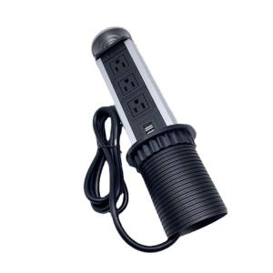 Quality 266*130*7mm Right Angle Smart Power AU Lead Pop Up Desk Extension Power Point Outlet wholesale