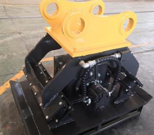 Quality 4kw Gasoline Engine Excavator Plate Compactor 30kn High Efficiency wholesale