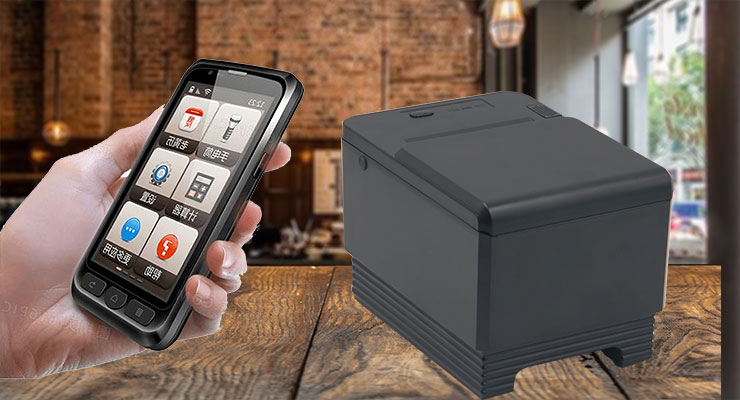 Max Paper Size 80mm HDD-80260 Portable Thermal Printer for Restaurant and Supermarket