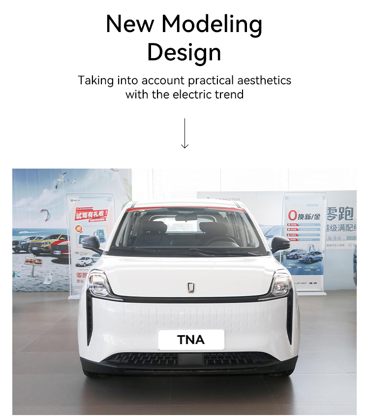 2023 Bestune Nat Large Space Pure Electric Mpv Electric Energy Vehicles with Long Cruising Range