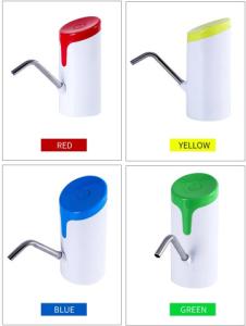 Quality 5V Portable Electric Water Dispenser Pump One LED Light Button ABS Material wholesale