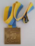 antique brass plating Finisher zinc alloy metal medallion