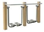 outdoor fitness equipments WPC materials based air walker-LK-M01