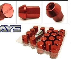 Quality High Performance Forged Wheel Parts / 35mm Rays Formula Lug Nuts wholesale