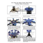 manual 6 color 6 station silk screen printing press for sale
